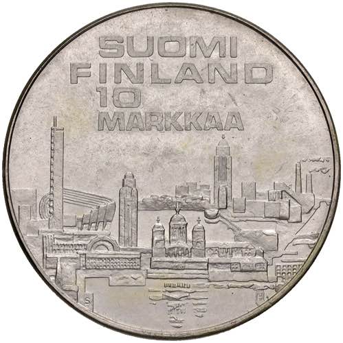 FINLANDIA 10 Markka 1971 - KM 52 ... 