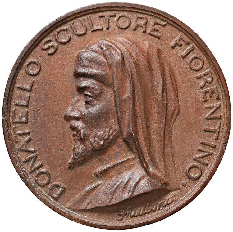 Donatello Medaglia 1886 V ... 