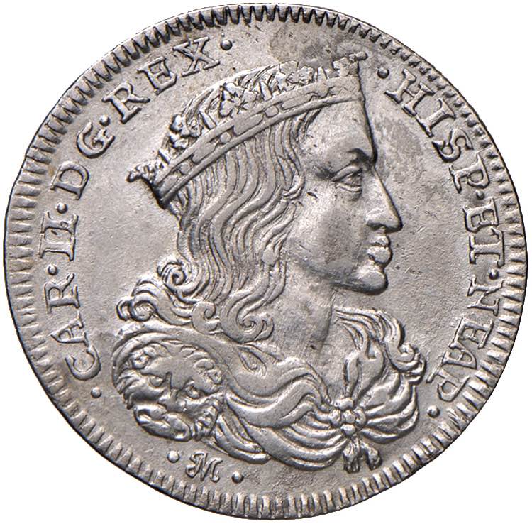 NAPOLI Carlo II (1665-1680) Tarì ... 