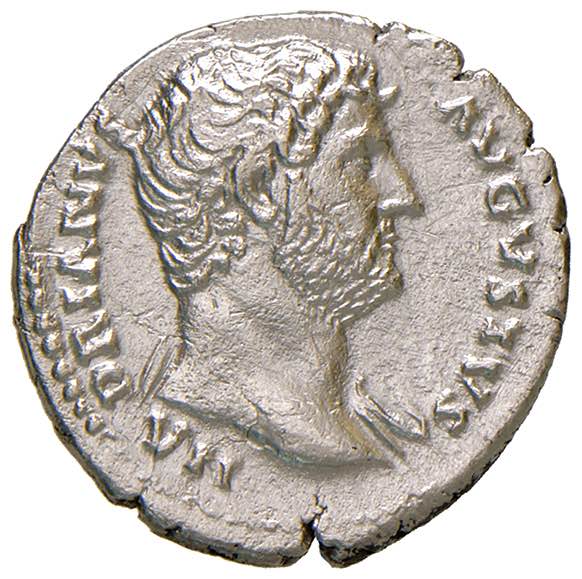 Adriano (117-138) Denario - Testa ... 
