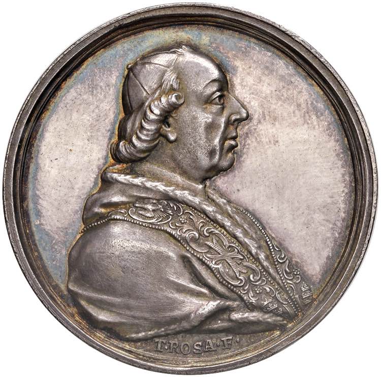 Pio VI (1775-1799) Medaglia 1782 - ... 