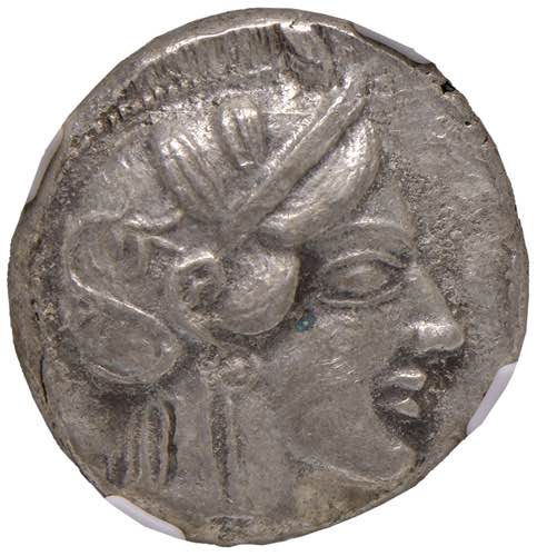ATTICA Atene Tetradramma (440-404 ... 