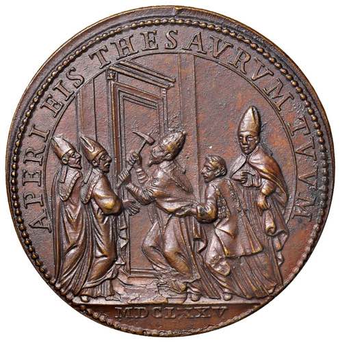 Clemente X (1670-1676) Medaglia A. ... 