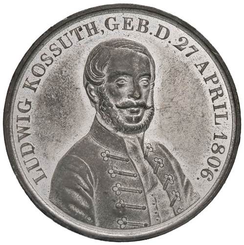 UNGHERIA Medaglia 1849 Ludwig ... 