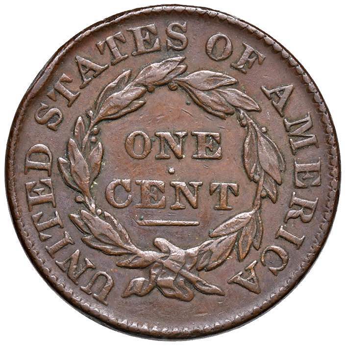 USA Centesimo 1831 - KM 45 CU (g ... 