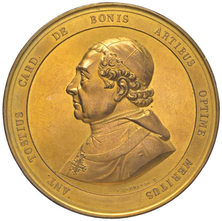    Medaglia 1861 Cardinale Antonio ... 