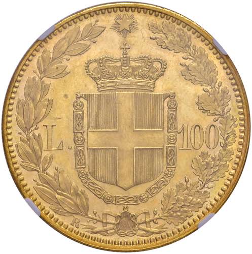    Umberto I (1878-1900) 100 Lire ... 