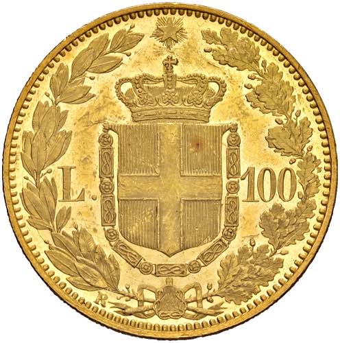    Umberto I (1878-1900) 100 Lire ... 