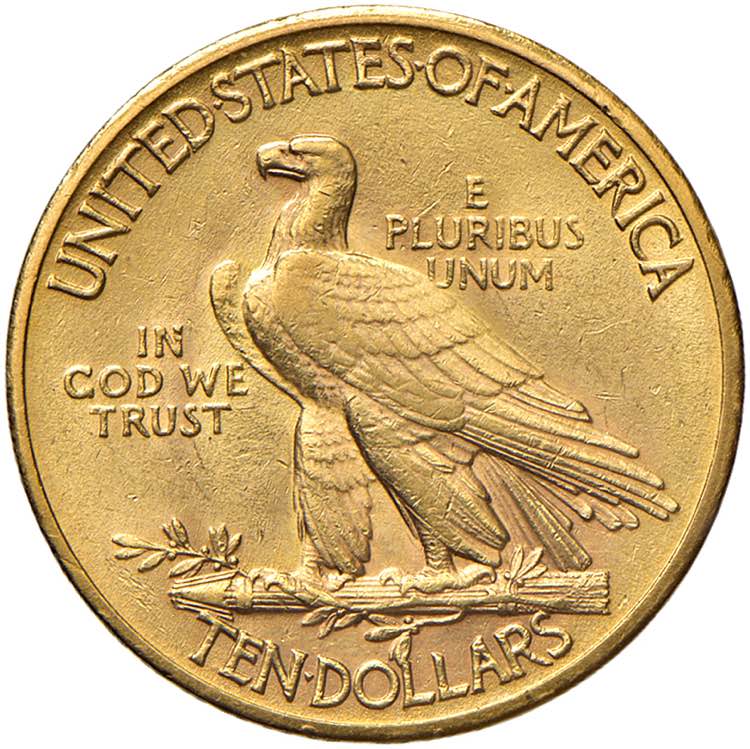    USA 10 Dollari 1926 - KM 130 AU ... 
