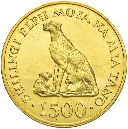   TANZANIA 1.500 Shillingi 1974 - ... 