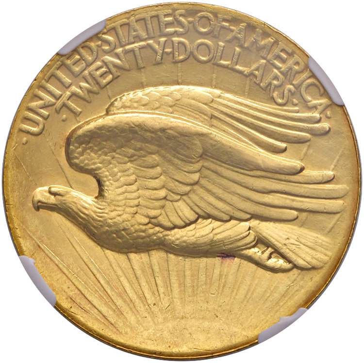    USA  20 Dollari 1907 High ... 