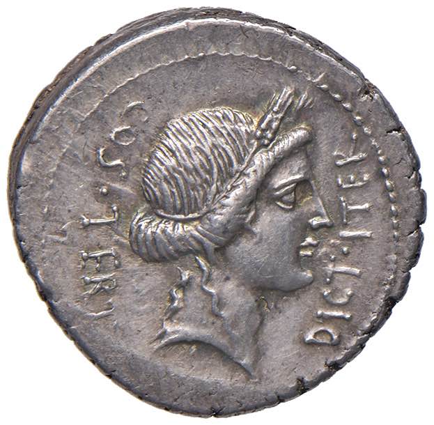    Cesare - Denario (49-44 a.C.) ... 
