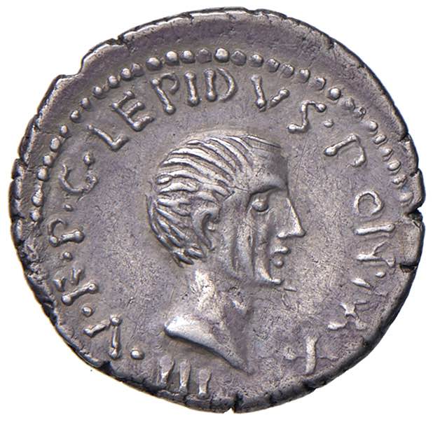    Lepido e Ottaviano - Denario ... 