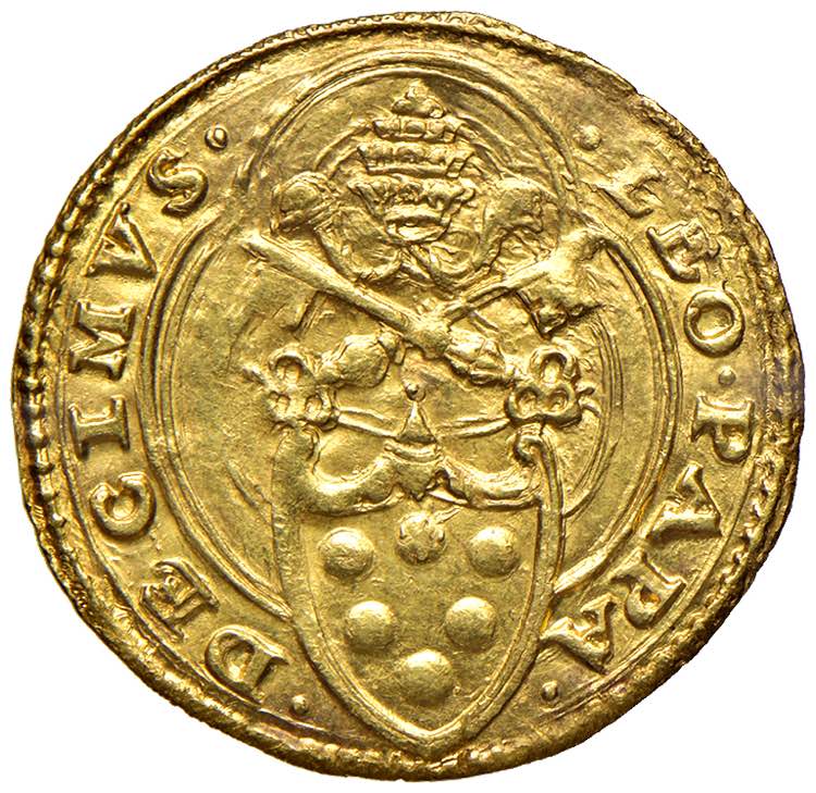 Leone X (1513-1521) Ducato papale ... 