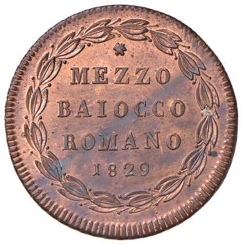    Pio VIII (1829-1830) Mezzo ... 
