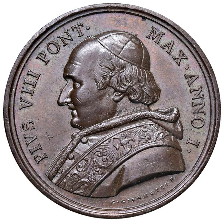    Pio VIII (1829-1830) Medaglia ... 