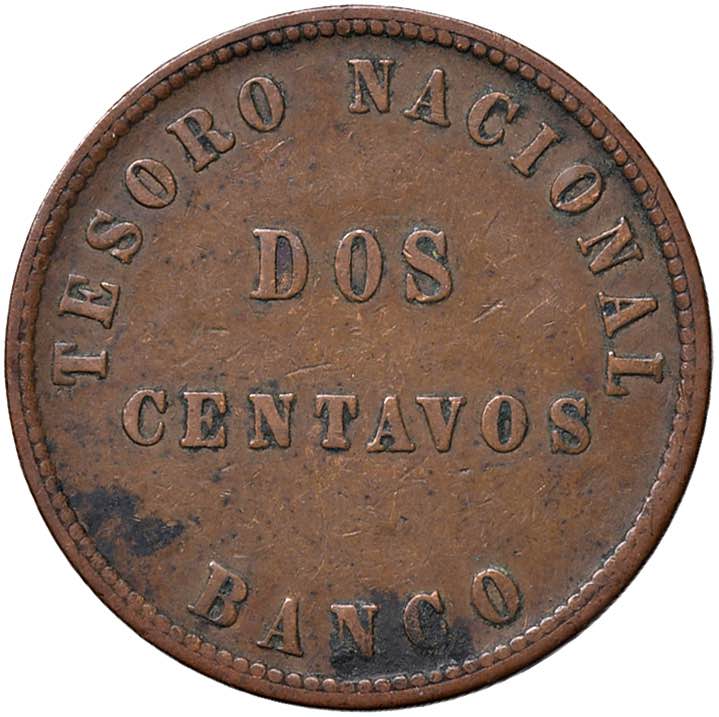 ARGENTINA Confederacion 2 Centavos ... 