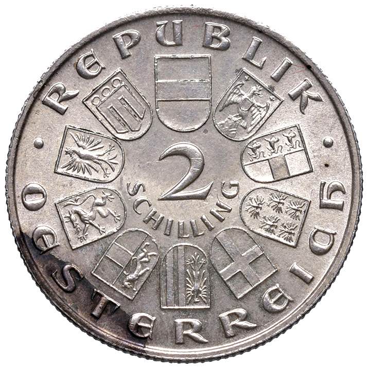 AUSTRIA 2 Schilling 1932 - KM 2848 ... 
