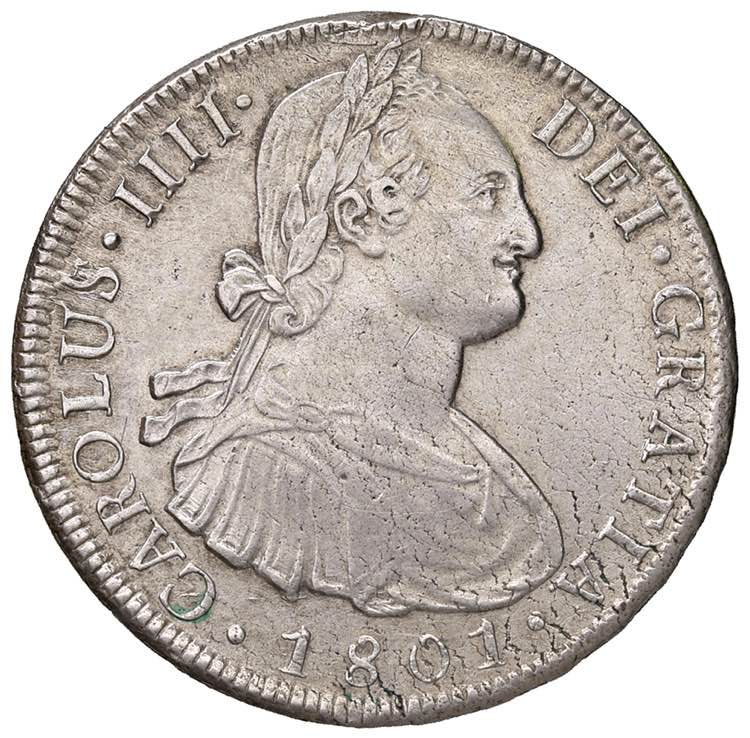 BOLIVIA Carlos IV (1808-1808) 8 ... 