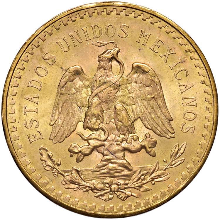 MESSICO 50 Pesos 1943 - AU (g ... 