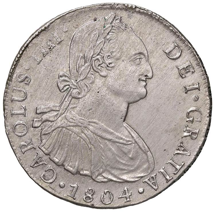 PERU Carlos IV (1808-1808) 8 ... 