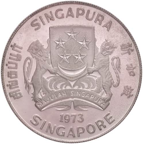 SINGAPORE 10 Dollars 1973 - KM 9 ... 