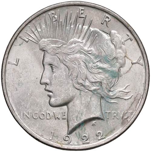 USA Dollaro 1922 - KM 150 AG (g ... 