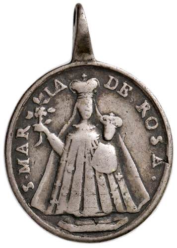 GENOVA Medaglia 1776 Madonna della ... 