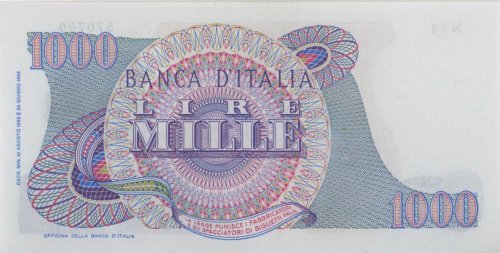 BANCONOTE Banca d’Italia 1.000 ... 
