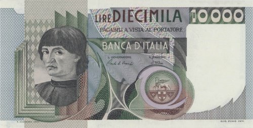 BANCONOTE Banca d’Italia 10.000 ... 