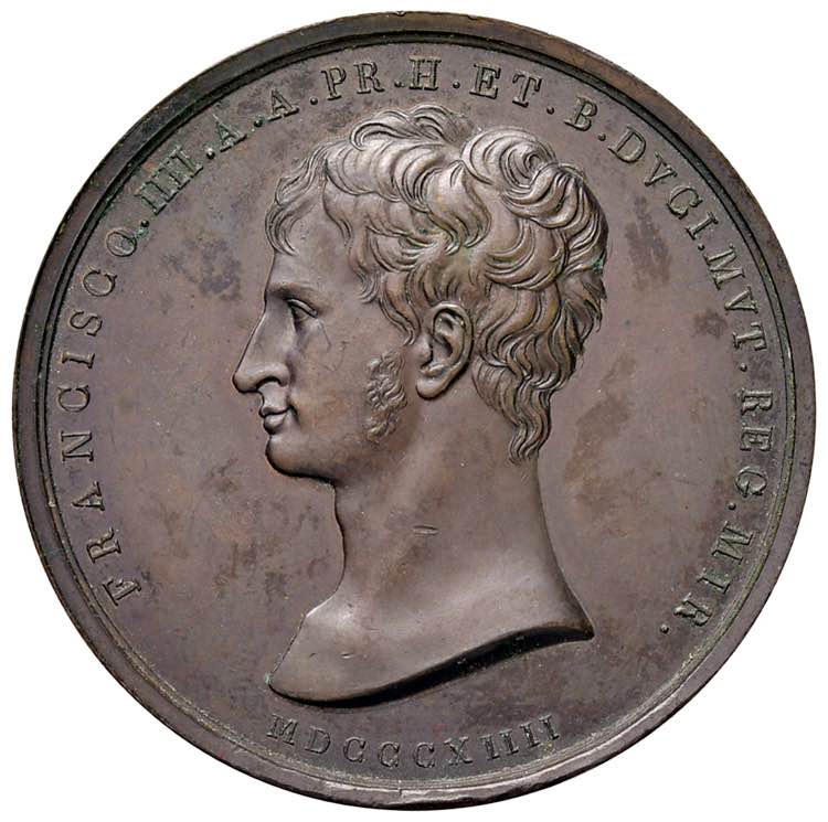 MODENA Medaglia 1814 Francesco ... 