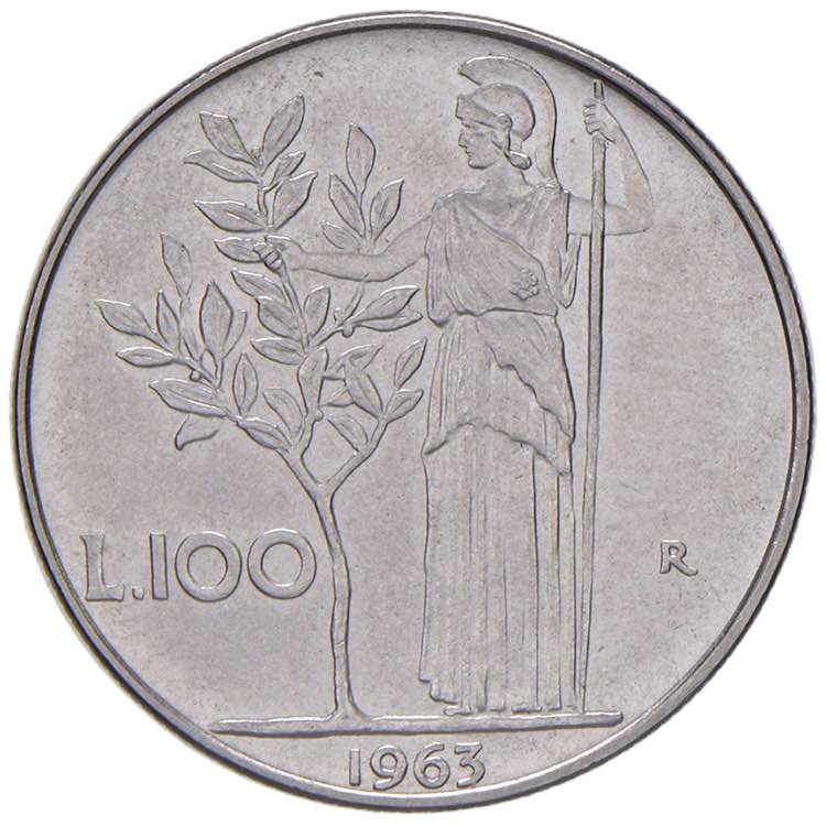 REPUBBLICA ITALIANA (1946-) 100 ... 