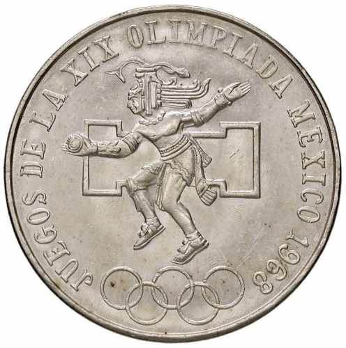 MESSICO 25 Pesos 1968 - KM 479 AG ... 