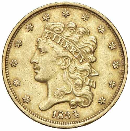 USA 5 Dollari 1834 - AU (g 8,30) ... 