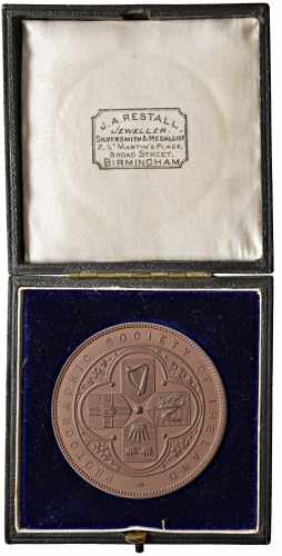 INGHILTERRA Medaglia premio 1902 ... 