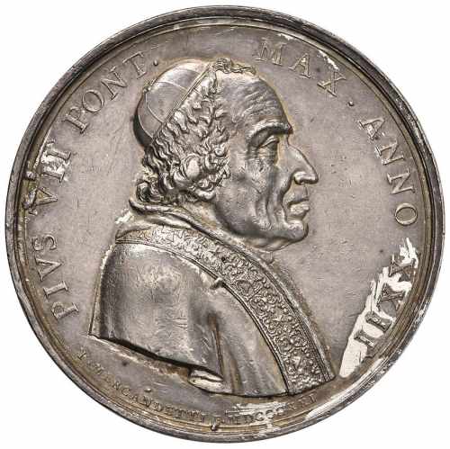  Pio VII (1800-1823) Medaglia A. ... 