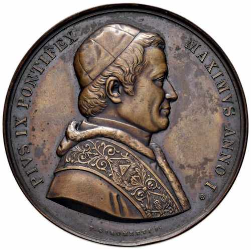  Pio IX (1846-1878) Medaglia A. I ... 