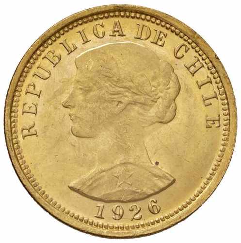  CILE 100 Pesos 1926 - Fr. 54 AU ... 
