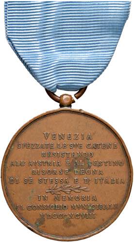 VENEZIA Medaglia 1898 ... 