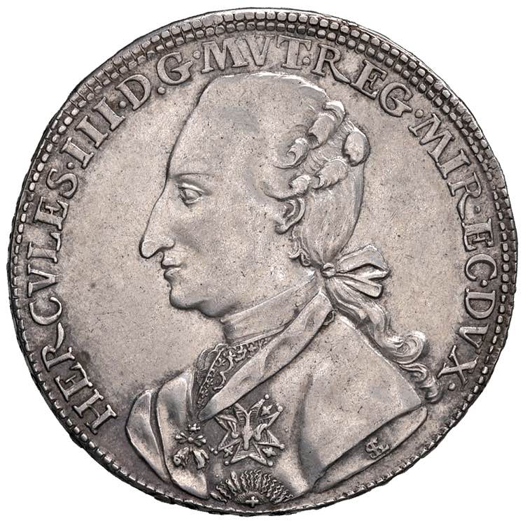 MODENA Ercole III (1780-1796) 3 ... 