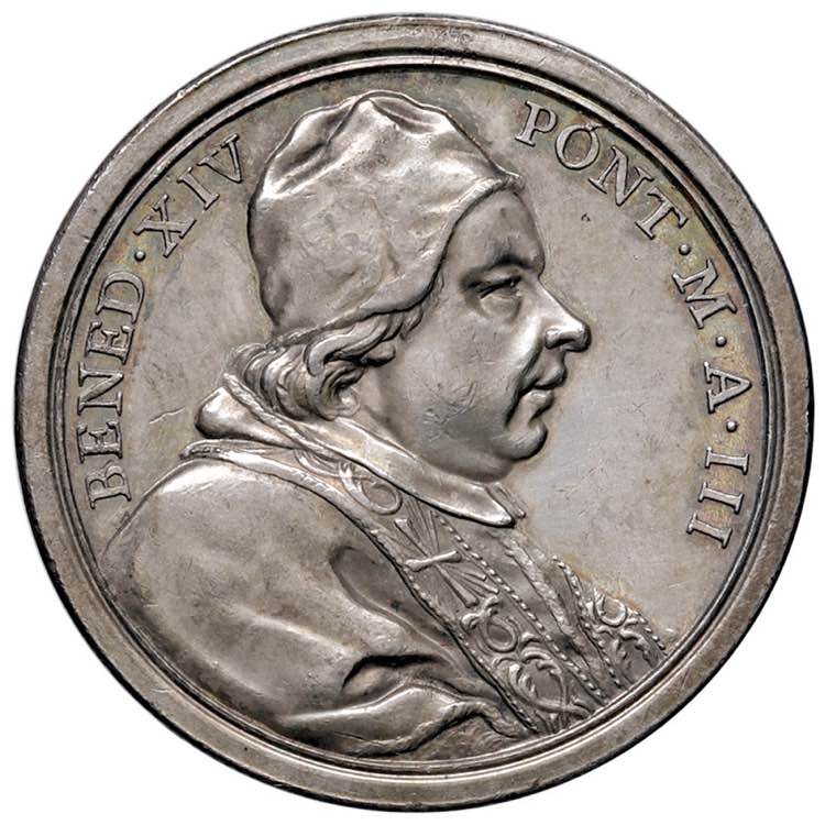 Benedetto XIV (1740-1758) Medaglia ... 