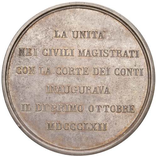 MEDAGLIE DEI SAVOIA Medaglia 1862 ... 