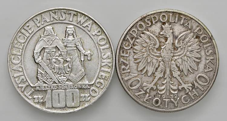 POLONIA 100 Zloty 1966 - KM 57 AG ... 