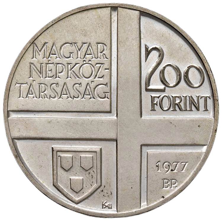 UNGHERIA 200 Forint 1977 - KM 610 ... 
