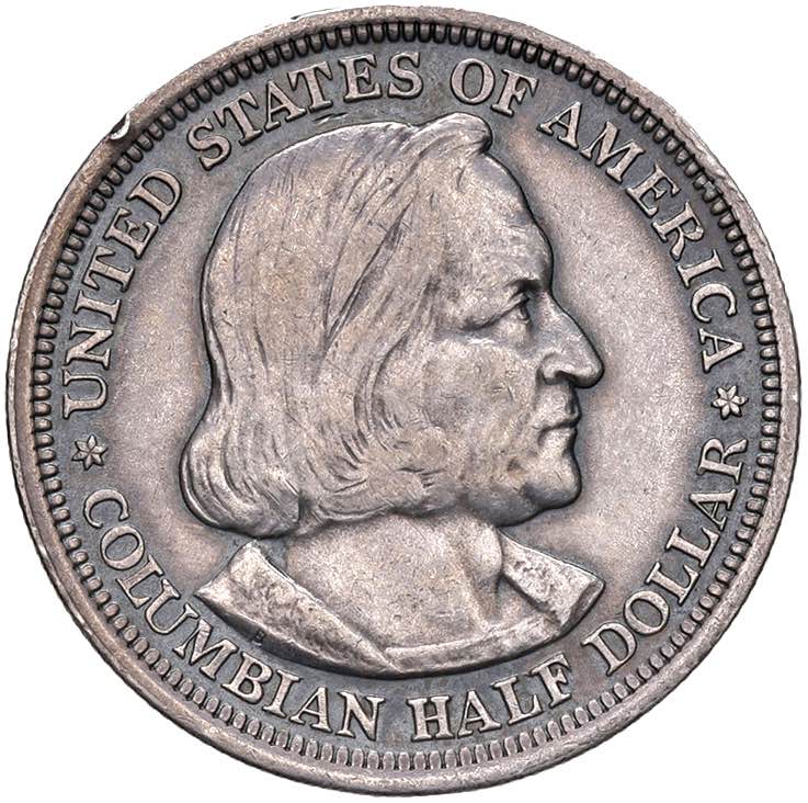USA Mezzo dollaro 1893 - KM 117 AG ... 