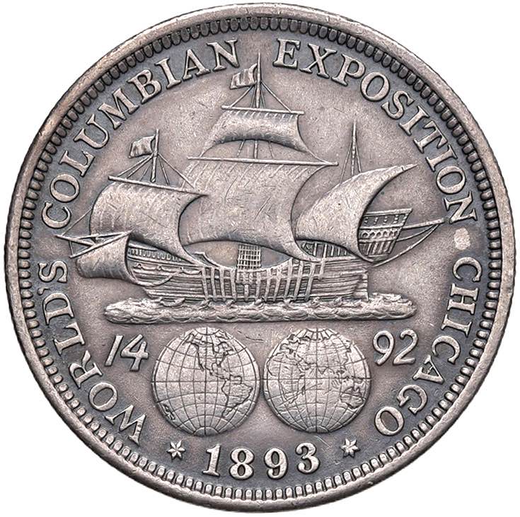 USA Mezzo dollaro 1893 - KM 117 AG ... 