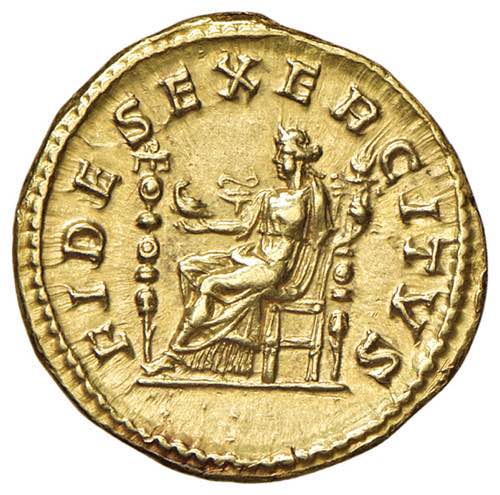 Elagabalo (219-222) Aureo - Busto ... 