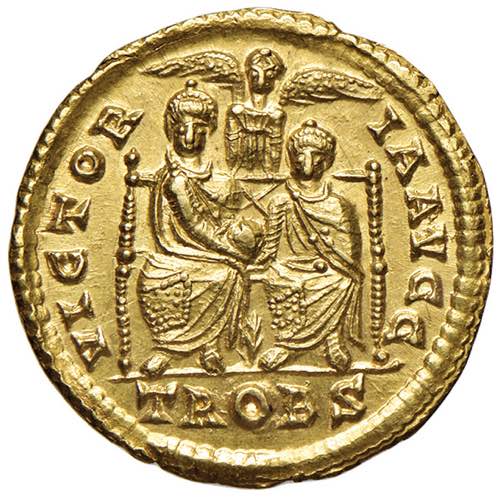 Valentiniano II (375-392) Solido ... 