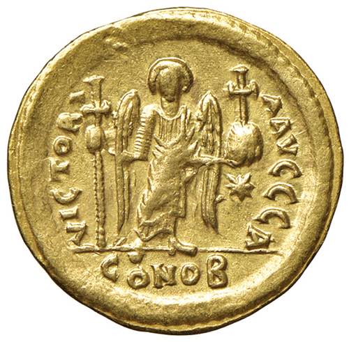 Giustiniano I (527-565) Solido - ... 