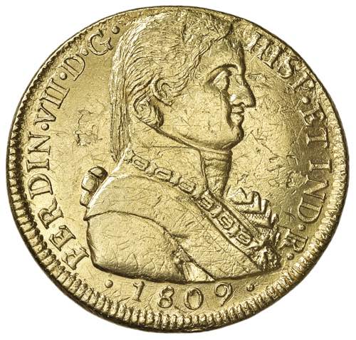 CILE Fernando VII (1808-1821) 8 ... 